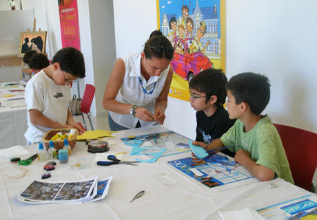 Atelier modelage pour les enfants à Beauséjour à Châtelaillon-Plage